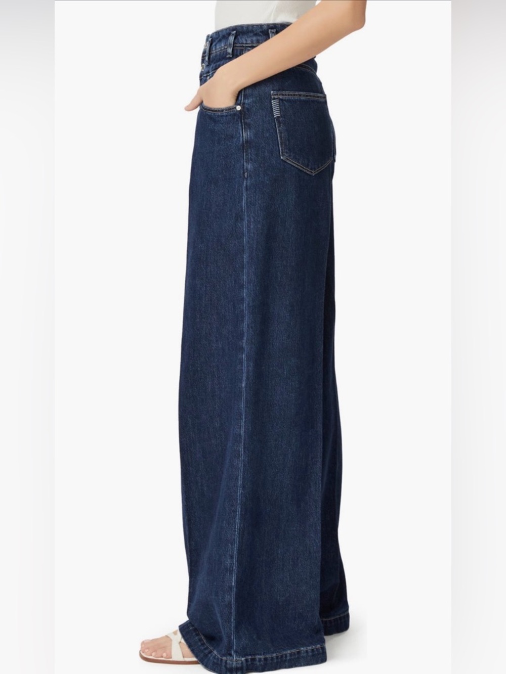 New PAGE  portia double waistband jeans ( enzo distressed) SIZE 29 $259 - Picture 2 of 7